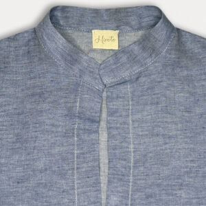Giacca kimono denim chiaro - maschio/femmina - immagine 3