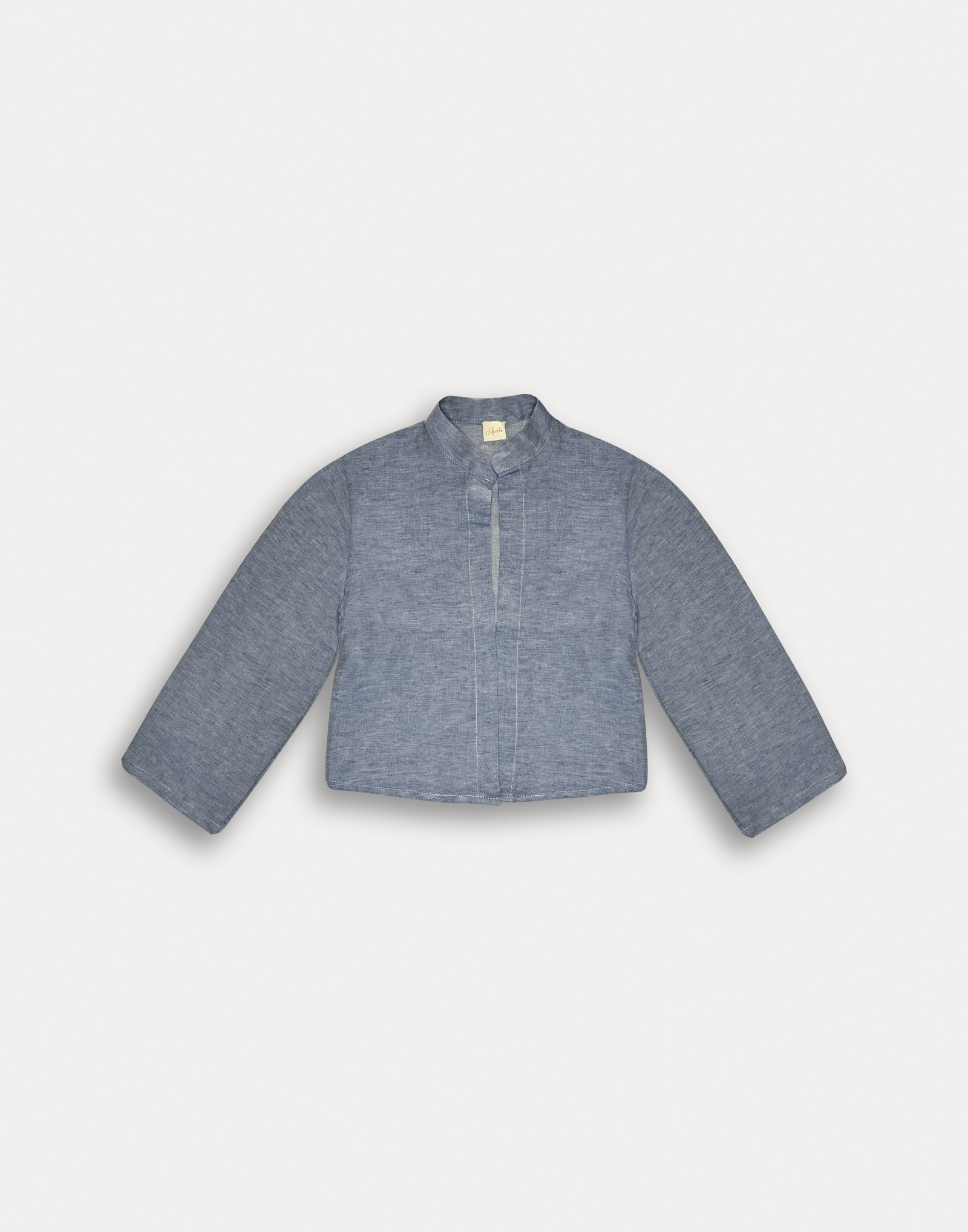 Giacca kimono denim chiaro - maschio/femmina - immagine 4