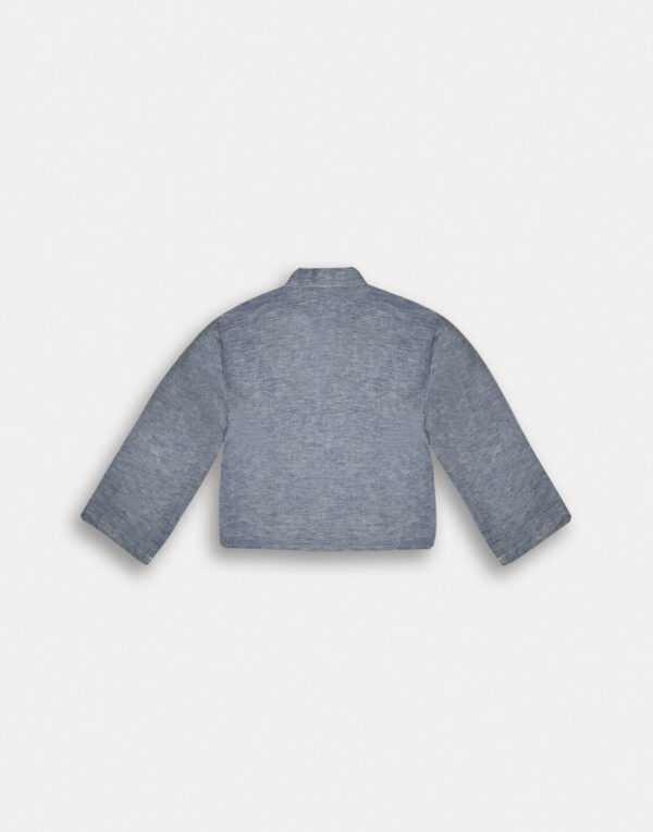 Giacca kimono denim chiaro - maschio/femmina