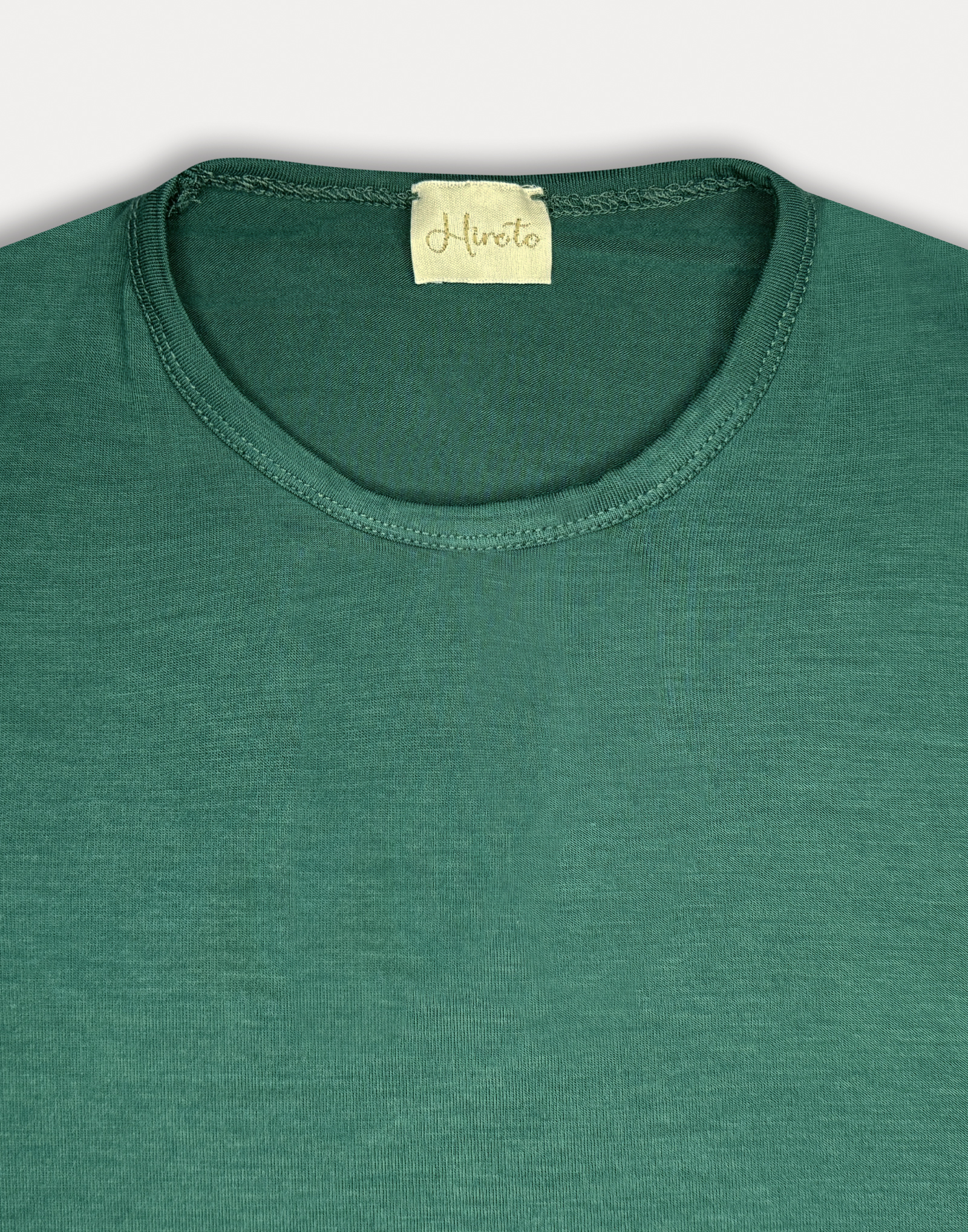 T-shirt manica lunga verde - immagine 4