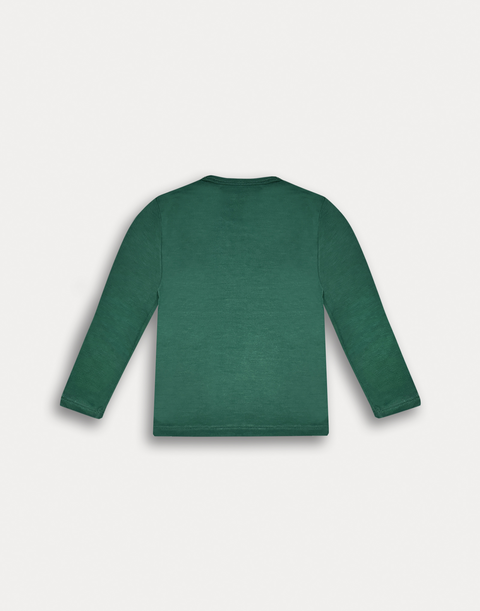 T-shirt manica lunga verde - immagine 3