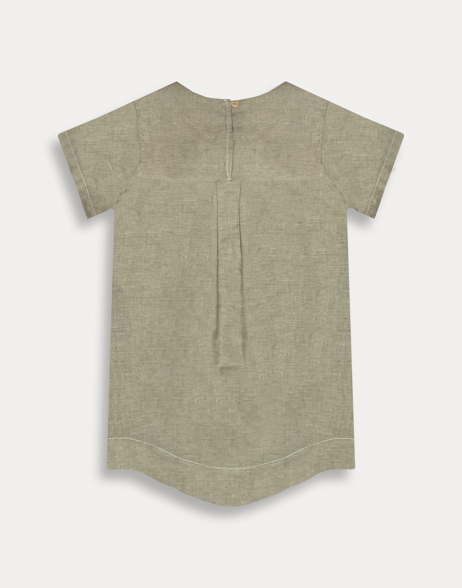 Dress Bambina Sabbia/Denim - immagine 2