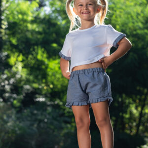 Shorts denim chiaro femmina