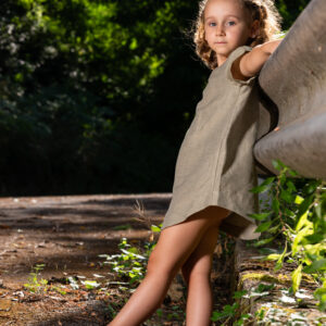 Dress Bambina Sabbia/Denim