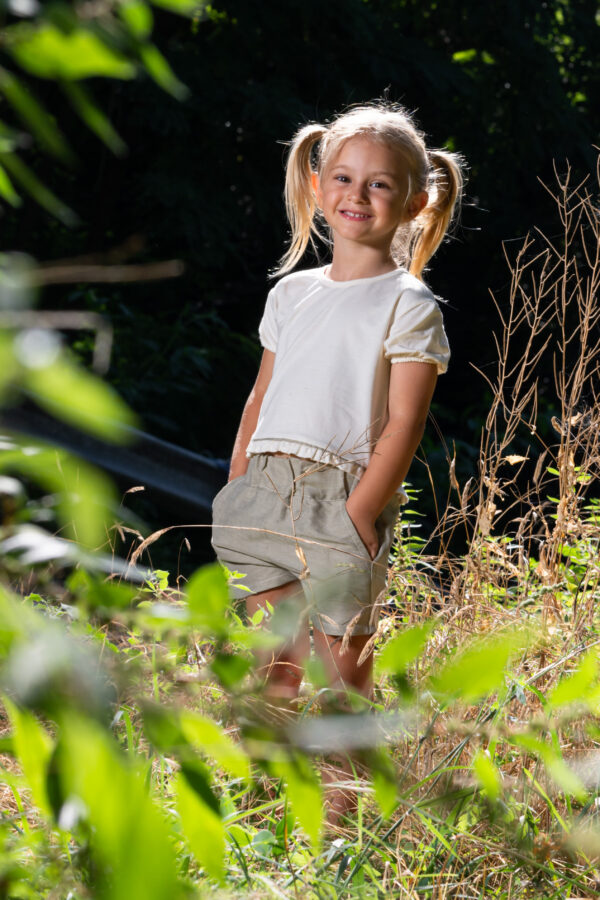 Shorts sabbia femmina