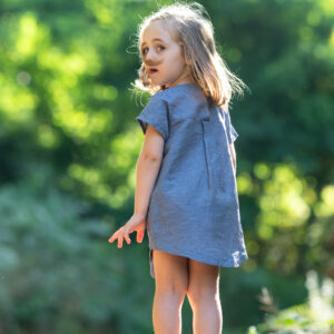 Dress Bambina Sabbia/Denim - immagine 7