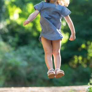Dress Bambina Sabbia/Denim - immagine 5